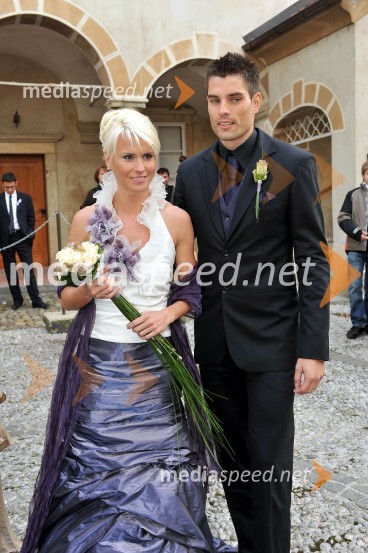 Jolanda Čeplak Batagelj in Andrej Batagelj, atletaJolanda Čeplak in Andrej Batagelj, poroka