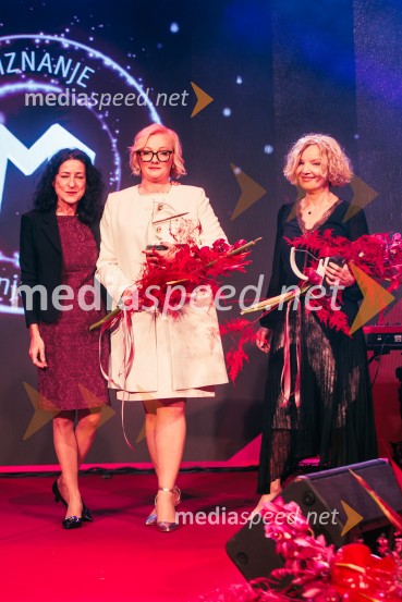 Tonetu Strnadu priznanje za življenjsko delo,  mladi manager 2025 je Aleš Ugovšek iz skupine M Sora,  Artemidi v roke Ireni Brugger in Juditi Rigler