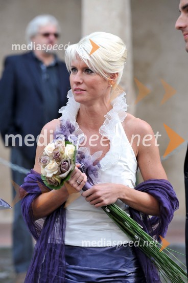 Jolanda Čeplak Batagelj, atletinjaJolanda Čeplak in Andrej Batagelj, poroka