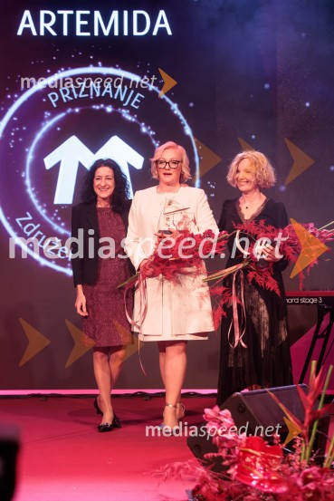 Tonetu Strnadu priznanje za življenjsko delo,  mladi manager 2025 je Aleš Ugovšek iz skupine M Sora,  Artemidi v roke Ireni Brugger in Juditi Rigler