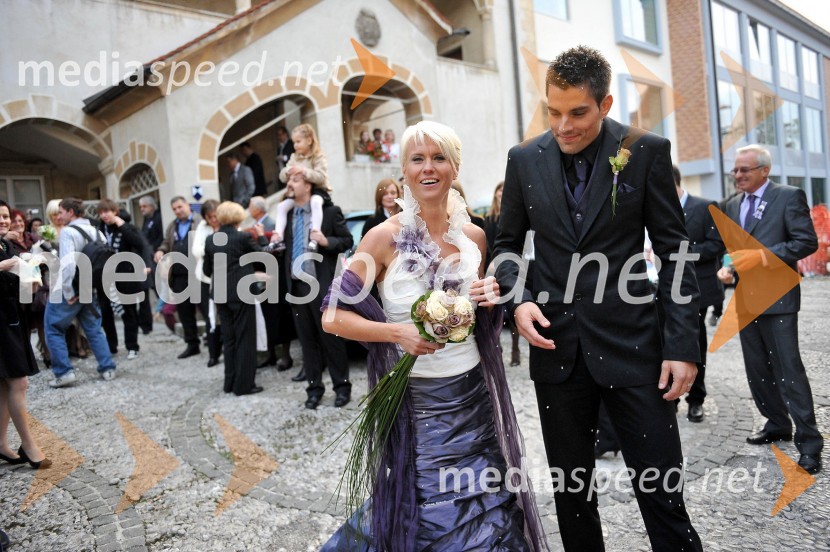 Jolanda Čeplak Batagelj in Andrej Batagelj, atletaJolanda Čeplak in Andrej Batagelj, poroka