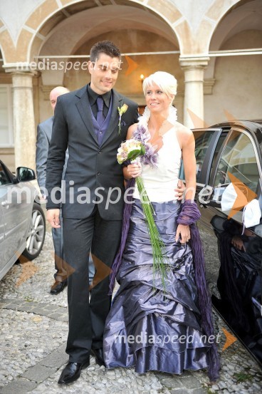 Jolanda Čeplak Batagelj in Andrej Batagelj, atletaJolanda Čeplak in Andrej Batagelj, poroka