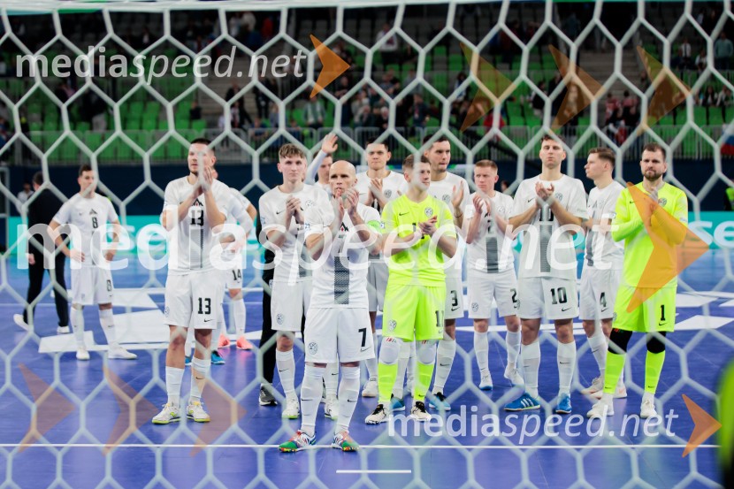 UEFA Futsal Euro 2026: potekala tekma med Slovenijo in Belorusijo