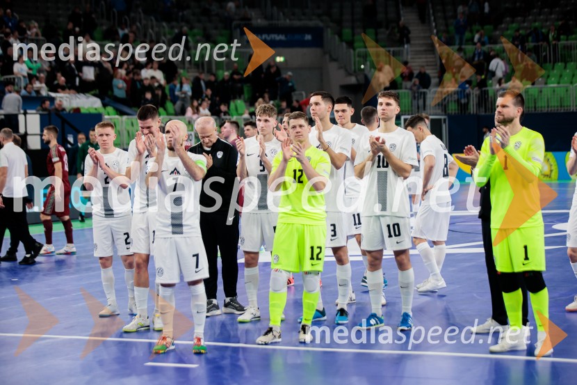 UEFA Futsal Euro 2026: potekala tekma med Slovenijo in Belorusijo