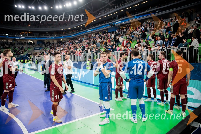 UEFA Futsal Euro 2026: potekala tekma med Slovenijo in Belorusijo