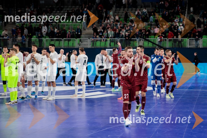 UEFA Futsal Euro 2026: potekala tekma med Slovenijo in Belorusijo