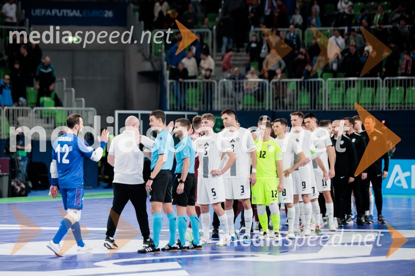 UEFA Futsal Euro 2026: potekala tekma med Slovenijo in Belorusijo