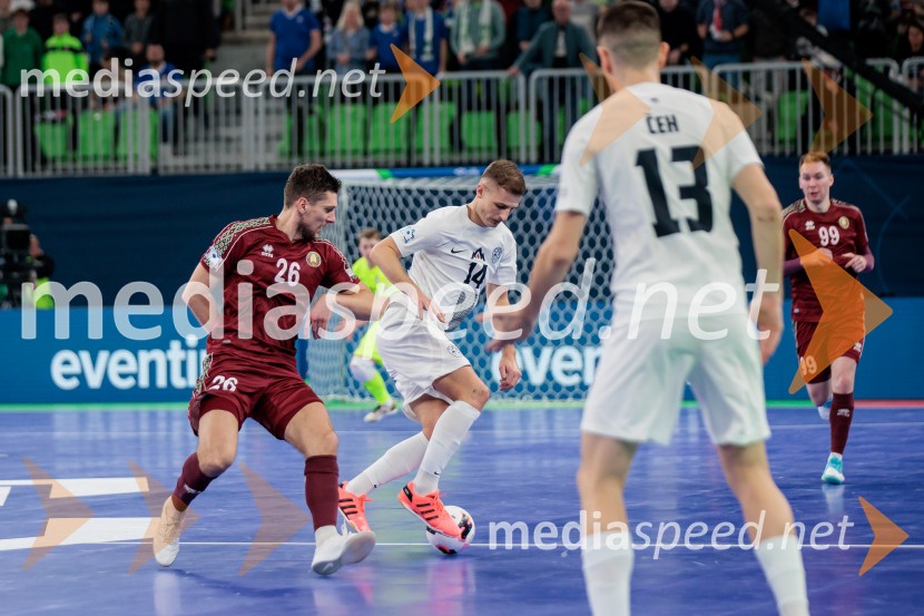 UEFA Futsal Euro 2026: potekala tekma med Slovenijo in Belorusijo