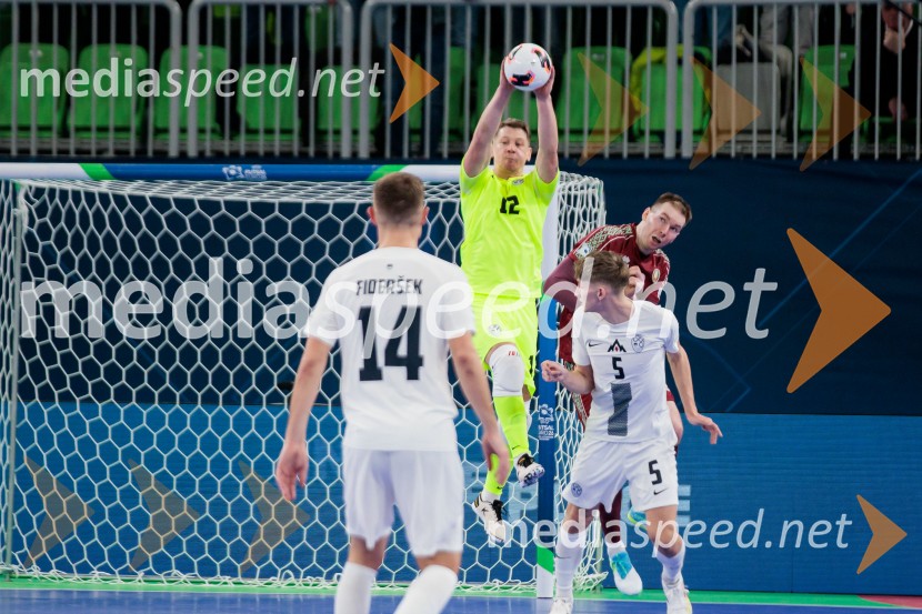 UEFA Futsal Euro 2026: potekala tekma med Slovenijo in Belorusijo