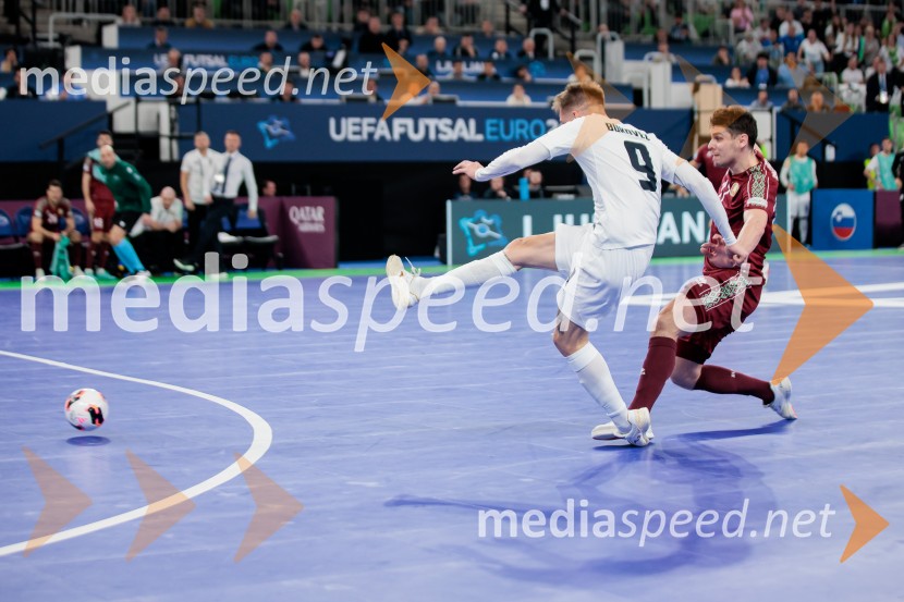 UEFA Futsal Euro 2026: potekala tekma med Slovenijo in Belorusijo
