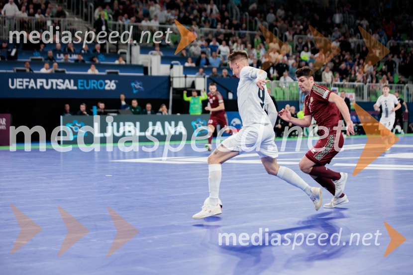 UEFA Futsal Euro 2026: potekala tekma med Slovenijo in Belorusijo