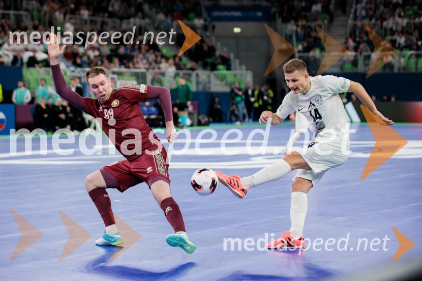 UEFA Futsal Euro 2026: potekala tekma med Slovenijo in Belorusijo