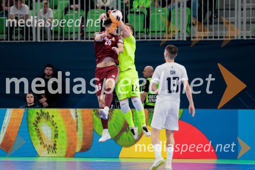 UEFA Futsal Euro 2026: potekala tekma med Slovenijo in Belorusijo