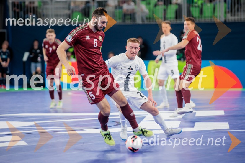 UEFA Futsal Euro 2026: potekala tekma med Slovenijo in Belorusijo
