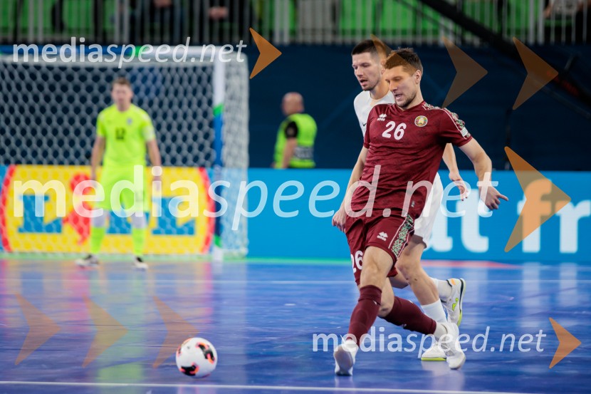 UEFA Futsal Euro 2026: potekala tekma med Slovenijo in Belorusijo