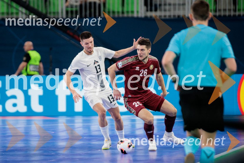 UEFA Futsal Euro 2026: potekala tekma med Slovenijo in Belorusijo