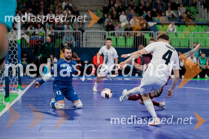 UEFA Futsal Euro 2026: potekala tekma med Slovenijo in Belorusijo