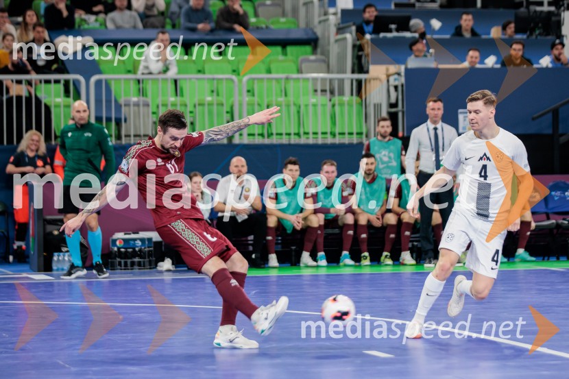UEFA Futsal Euro 2026: potekala tekma med Slovenijo in Belorusijo