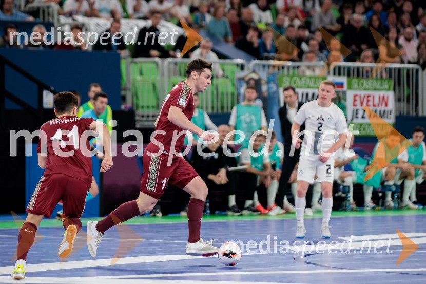 UEFA Futsal Euro 2026: potekala tekma med Slovenijo in Belorusijo