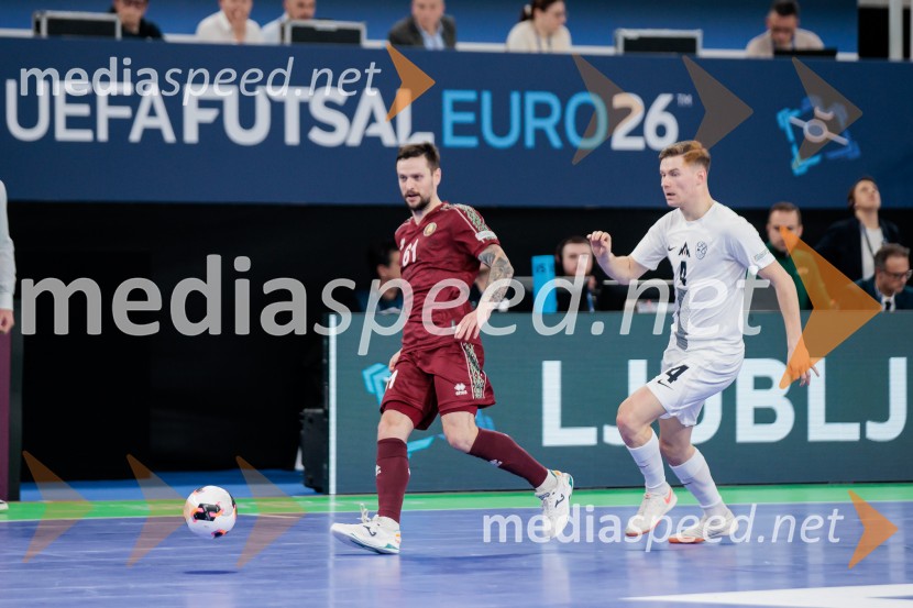 UEFA Futsal Euro 2026: potekala tekma med Slovenijo in Belorusijo