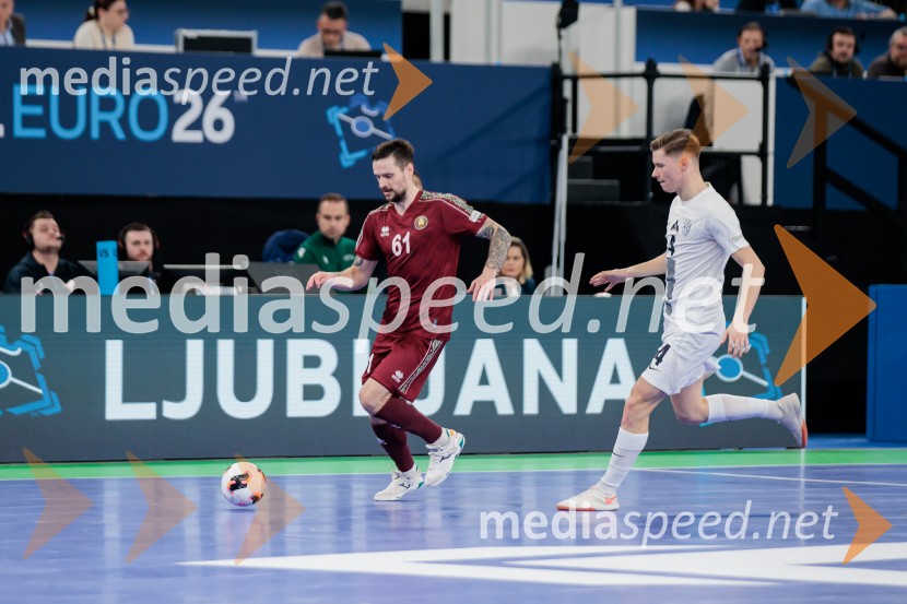 UEFA Futsal Euro 2026: potekala tekma med Slovenijo in Belorusijo