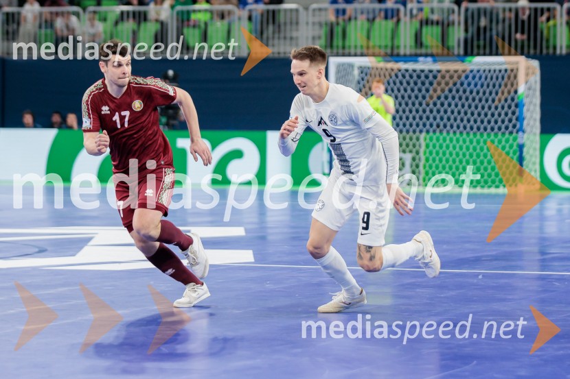 UEFA Futsal Euro 2026: potekala tekma med Slovenijo in Belorusijo