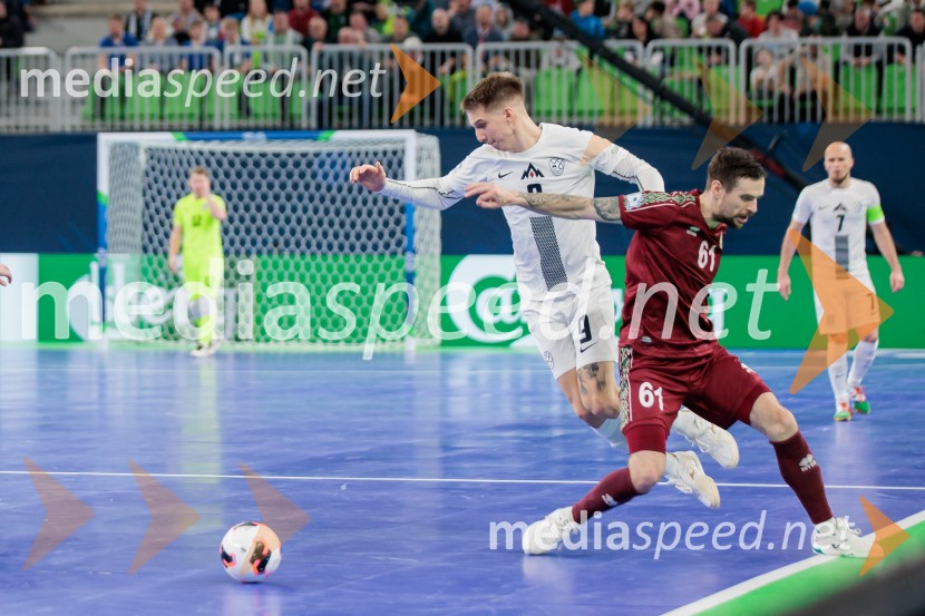 UEFA Futsal Euro 2026: potekala tekma med Slovenijo in Belorusijo