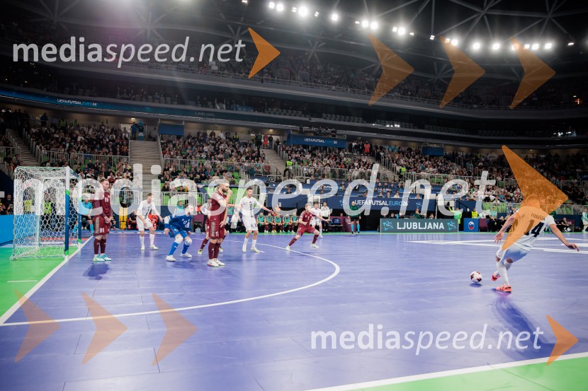 UEFA Futsal Euro 2026: potekala tekma med Slovenijo in Belorusijo