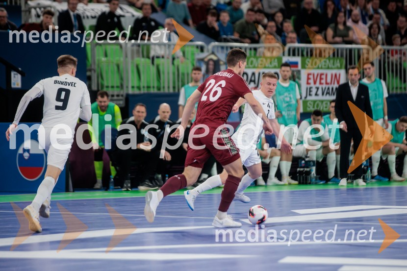 UEFA Futsal Euro 2026: potekala tekma med Slovenijo in Belorusijo