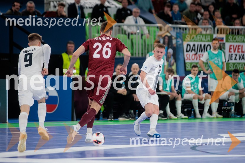 UEFA Futsal Euro 2026: potekala tekma med Slovenijo in Belorusijo