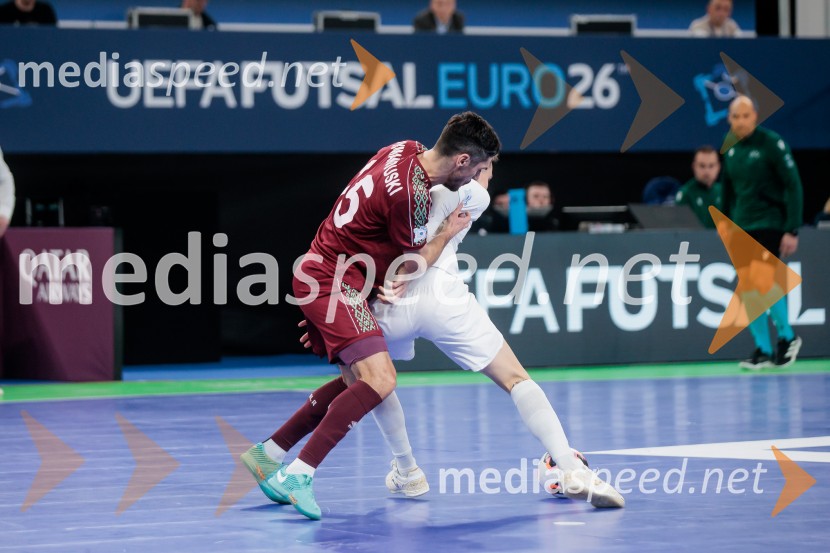 UEFA Futsal Euro 2026: potekala tekma med Slovenijo in Belorusijo