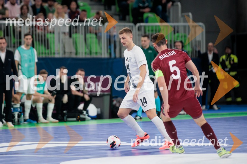 UEFA Futsal Euro 2026: potekala tekma med Slovenijo in Belorusijo