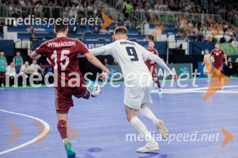UEFA Futsal Euro 2026: potekala tekma med Slovenijo in Belorusijo