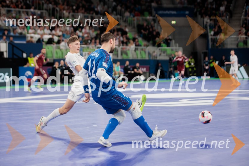 UEFA Futsal Euro 2026: potekala tekma med Slovenijo in Belorusijo