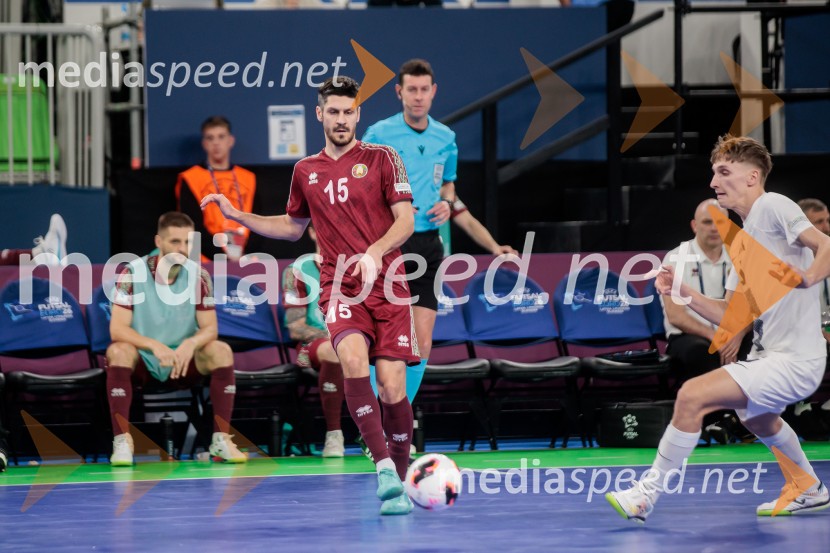 UEFA Futsal Euro 2026: potekala tekma med Slovenijo in Belorusijo