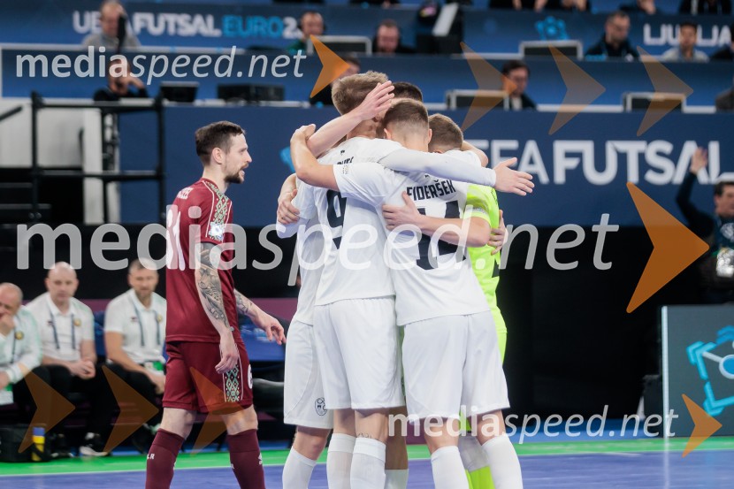 UEFA Futsal Euro 2026: potekala tekma med Slovenijo in Belorusijo