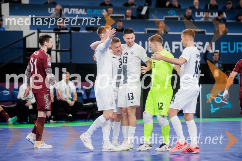 UEFA Futsal Euro 2026: potekala tekma med Slovenijo in Belorusijo