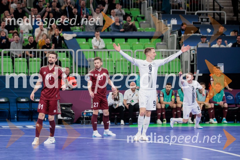 UEFA Futsal Euro 2026: potekala tekma med Slovenijo in Belorusijo