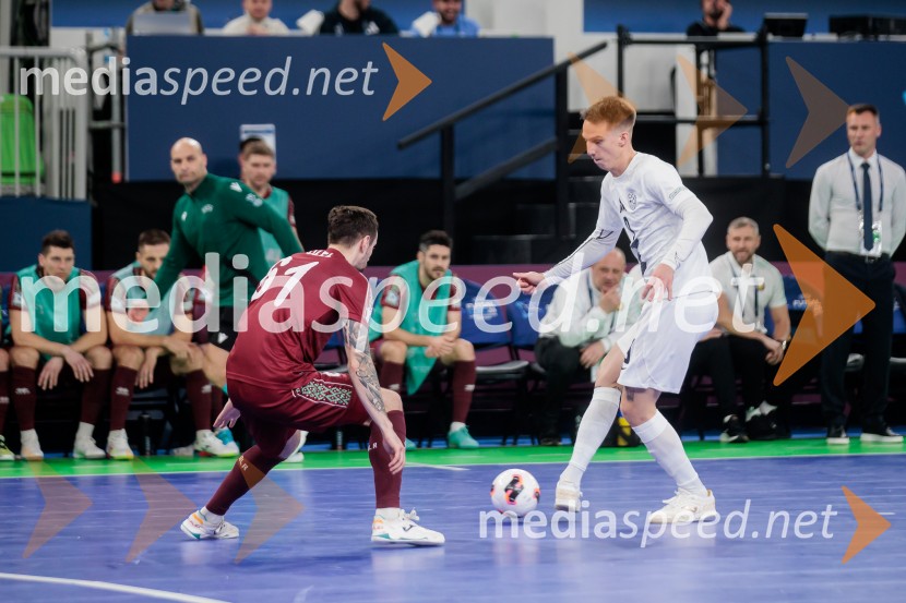 UEFA Futsal Euro 2026: potekala tekma med Slovenijo in Belorusijo