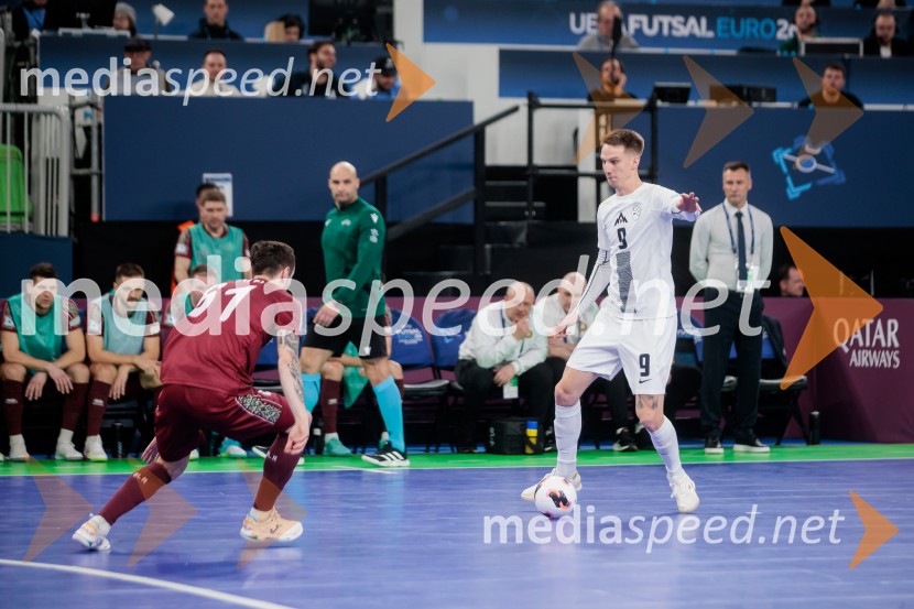 UEFA Futsal Euro 2026: potekala tekma med Slovenijo in Belorusijo