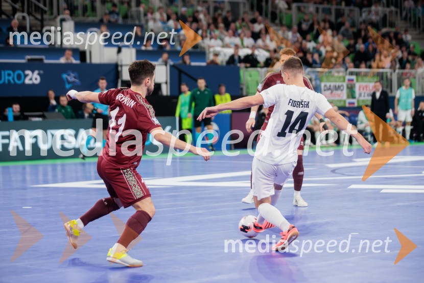 UEFA Futsal Euro 2026: potekala tekma med Slovenijo in Belorusijo