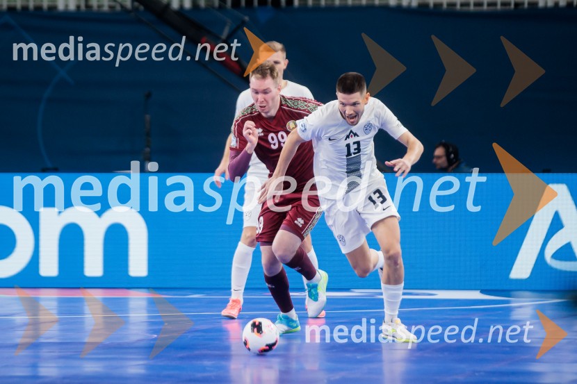 UEFA Futsal Euro 2026: potekala tekma med Slovenijo in Belorusijo
