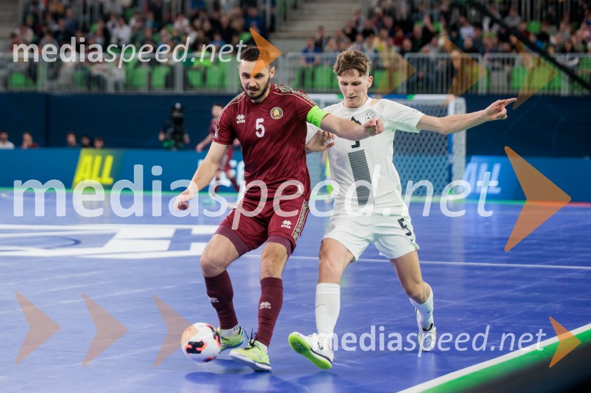 UEFA Futsal Euro 2026: potekala tekma med Slovenijo in Belorusijo