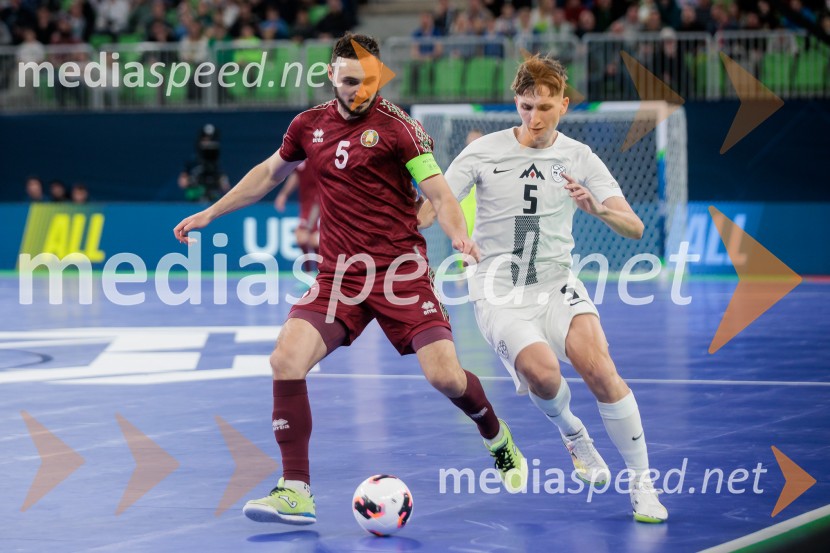 UEFA Futsal Euro 2026: potekala tekma med Slovenijo in Belorusijo