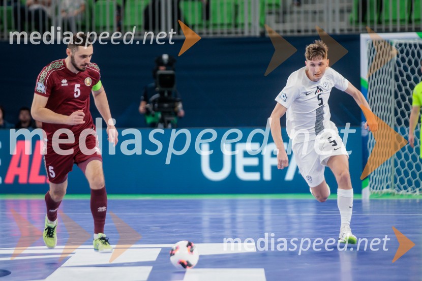 UEFA Futsal Euro 2026: potekala tekma med Slovenijo in Belorusijo
