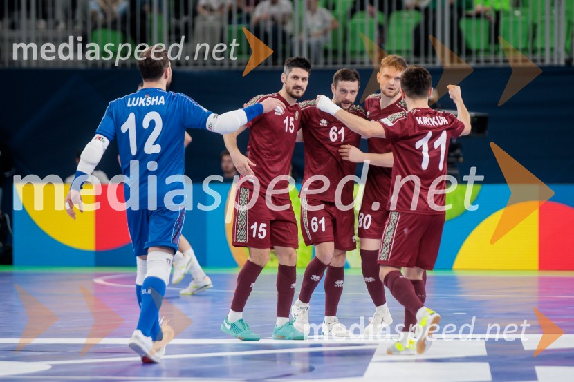UEFA Futsal Euro 2026: potekala tekma med Slovenijo in Belorusijo
