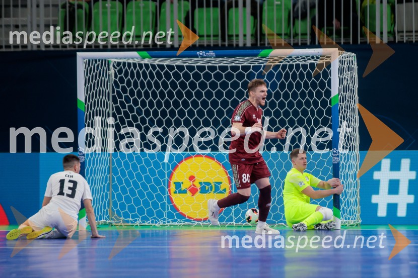 UEFA Futsal Euro 2026: potekala tekma med Slovenijo in Belorusijo
