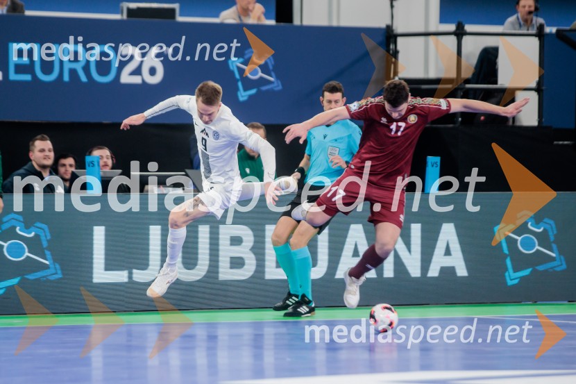 UEFA Futsal Euro 2026: potekala tekma med Slovenijo in Belorusijo
