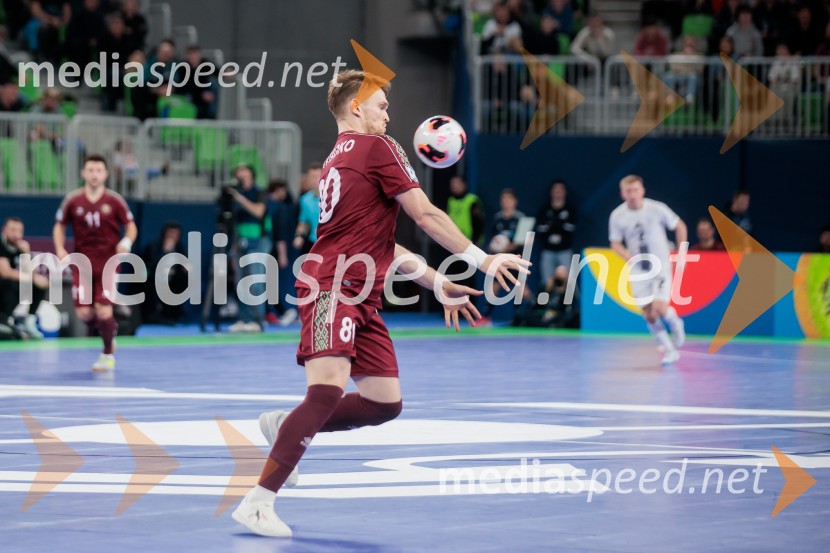 UEFA Futsal Euro 2026: potekala tekma med Slovenijo in Belorusijo