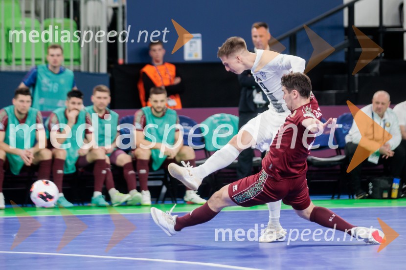 UEFA Futsal Euro 2026: potekala tekma med Slovenijo in Belorusijo